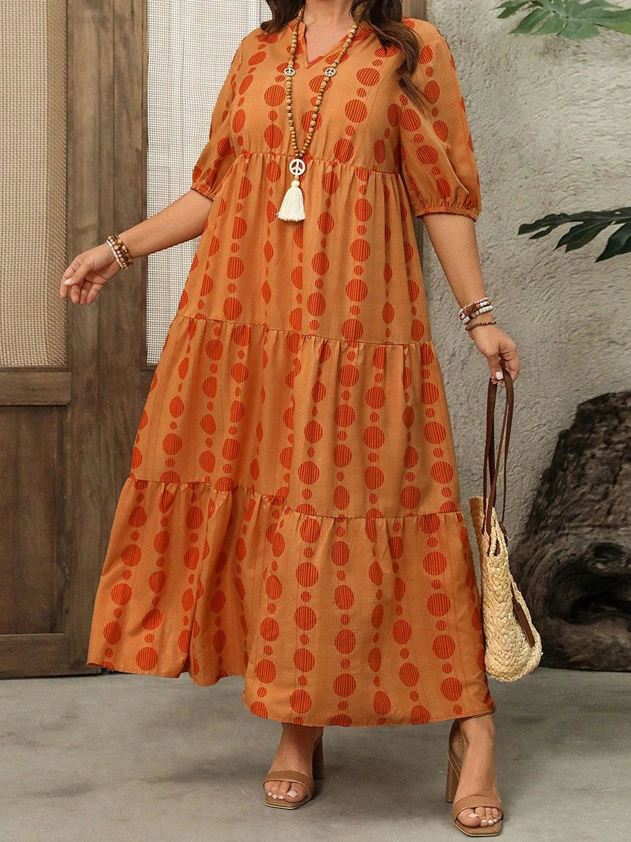Women s Maxi Dress Stylish Sleeveless Floral Print V Neck A-Line Summer Dress with Side Pockets and Belt