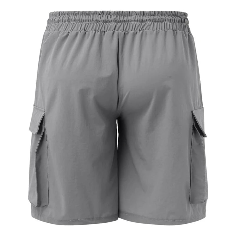 Men s Lightweight Quick Dry Athletic Shorts with Pockets and Adjustable Drawstring Waistband for Summer Outdoor Activities