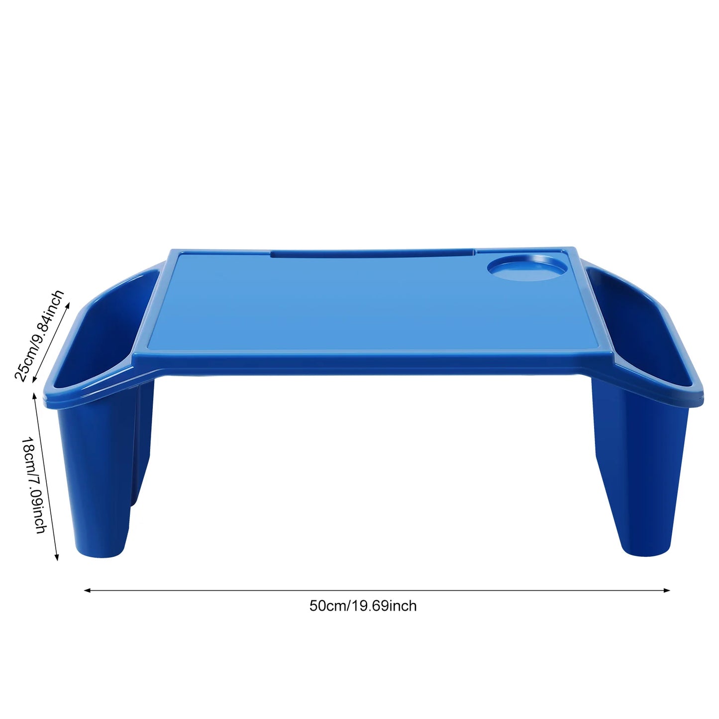 PP 6 Pcs Kids Lap Desk Tray Comfortable and Functional Lap Desks for Writing Eating Game Classroom