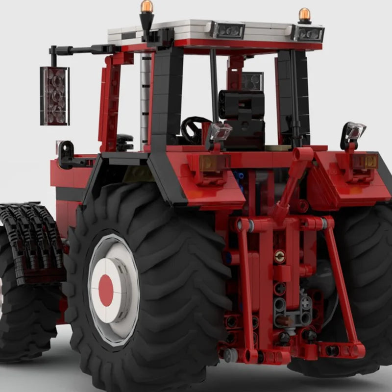 1104-Piece MOC International 1455XL Tractor – Functional Farm Tractor Model, Model Building Blocks, Birthday DIY Toys Gift