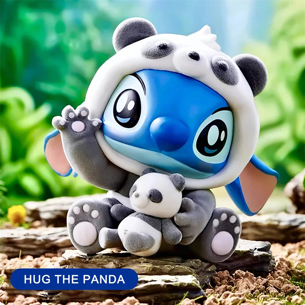 MINISO Disney Stitch Animals Party Series Blind Box Mystery Box Stitch Action Figure Decor Ornament Surprise Bag Birthday Gifts