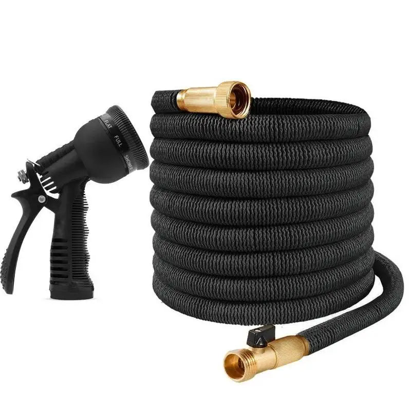 NEW 50FT 100FT 4X Stronger Deluxe Heavy Duty Expandable Flexible Garden Water Hose US Stock