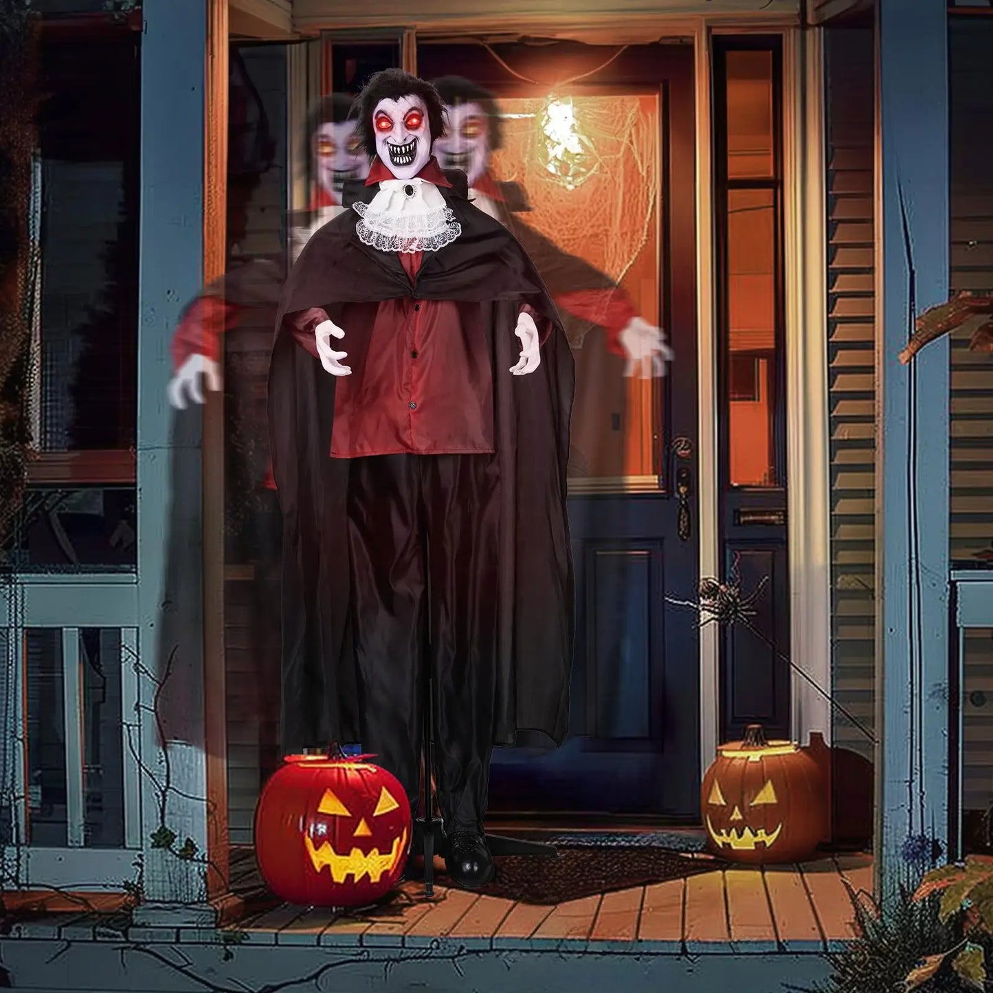 5.7ft Halloween Outdoor Decoration - Spooky Garden Prop for Haunted House Parties
