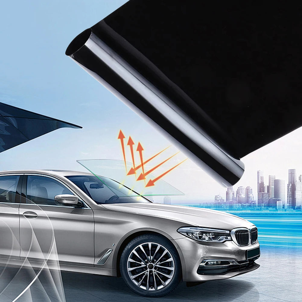 1 Roll Sun Shade Film 50cmX3m Car UV Protector Foils 1/5/15/25/35/50 Percent Glass Summer UV Protector Sticker Films