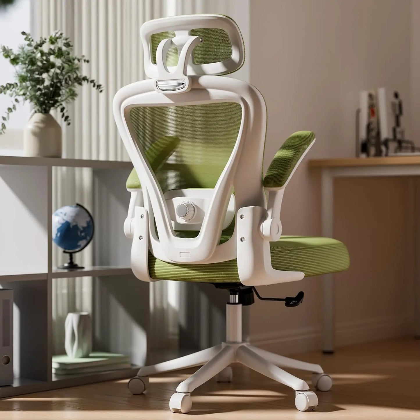 Computer Desk Chair, Ergonomic Office Chair M903 with Wheels, High Back Mesh Office Chair with Adjustable Lumbar Support