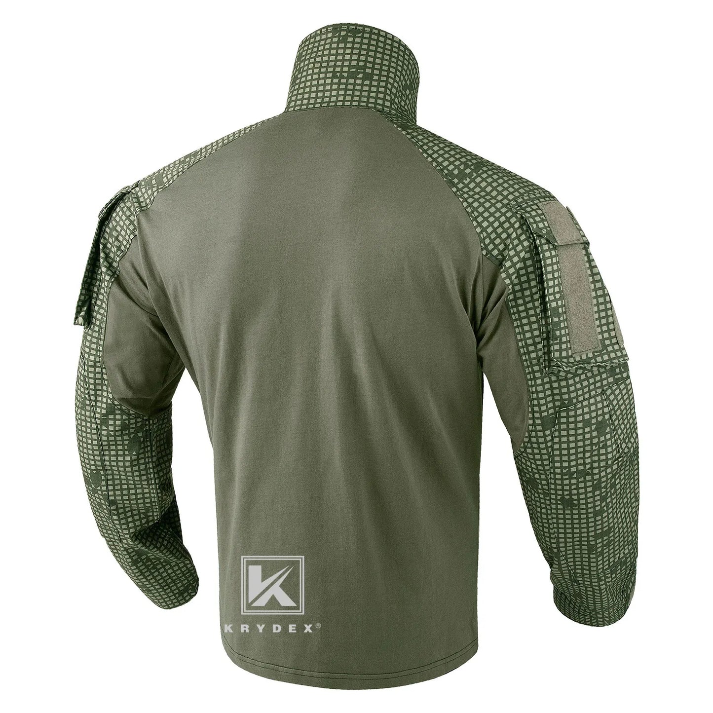 KRYDEX Camouflage Combat Uniform Suit Clothing For Hunting Outdoor Tactical Camouflage Shirt & Pants Kit