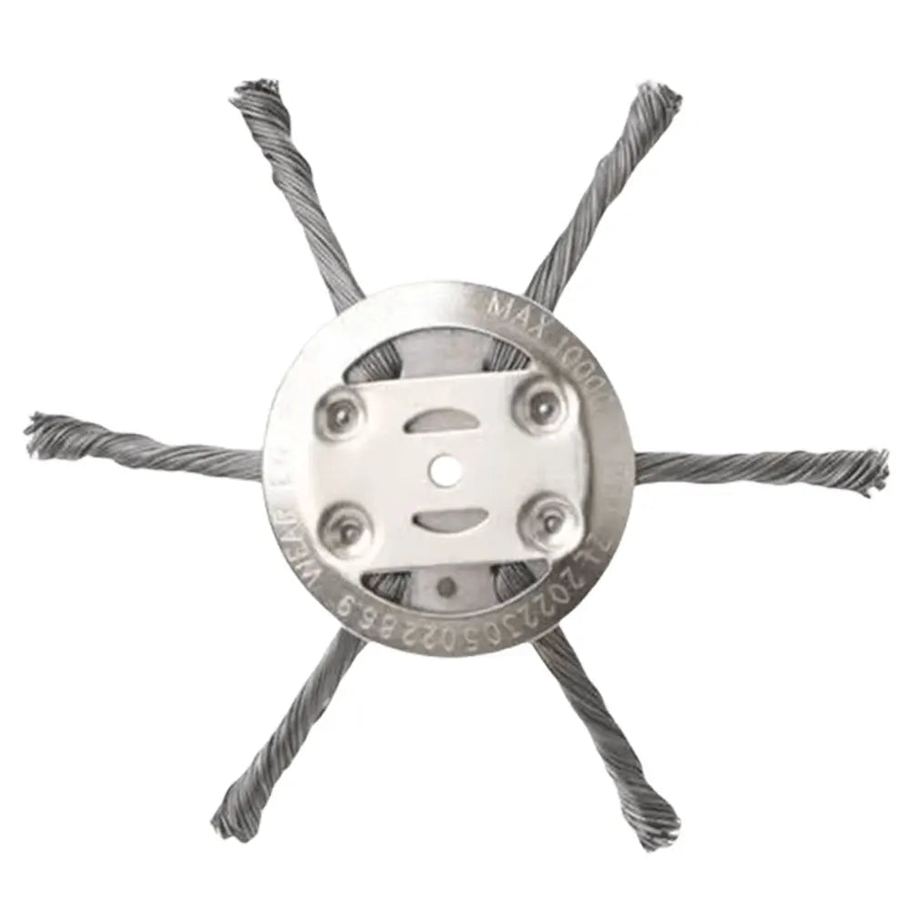 Grass Trimmer Head Universal Wire Trimmer Head Replacement Metal Weed Eater Blade for Cordless String Trimmer