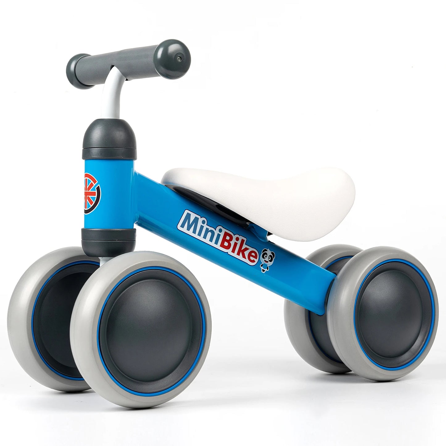 Baby Balance Bikes Rides Toys For 1 Year Old Boys Girls, Anti-Drop Indoor Baby Walker 10-24 Month Baby's First Bike Birthday Gif