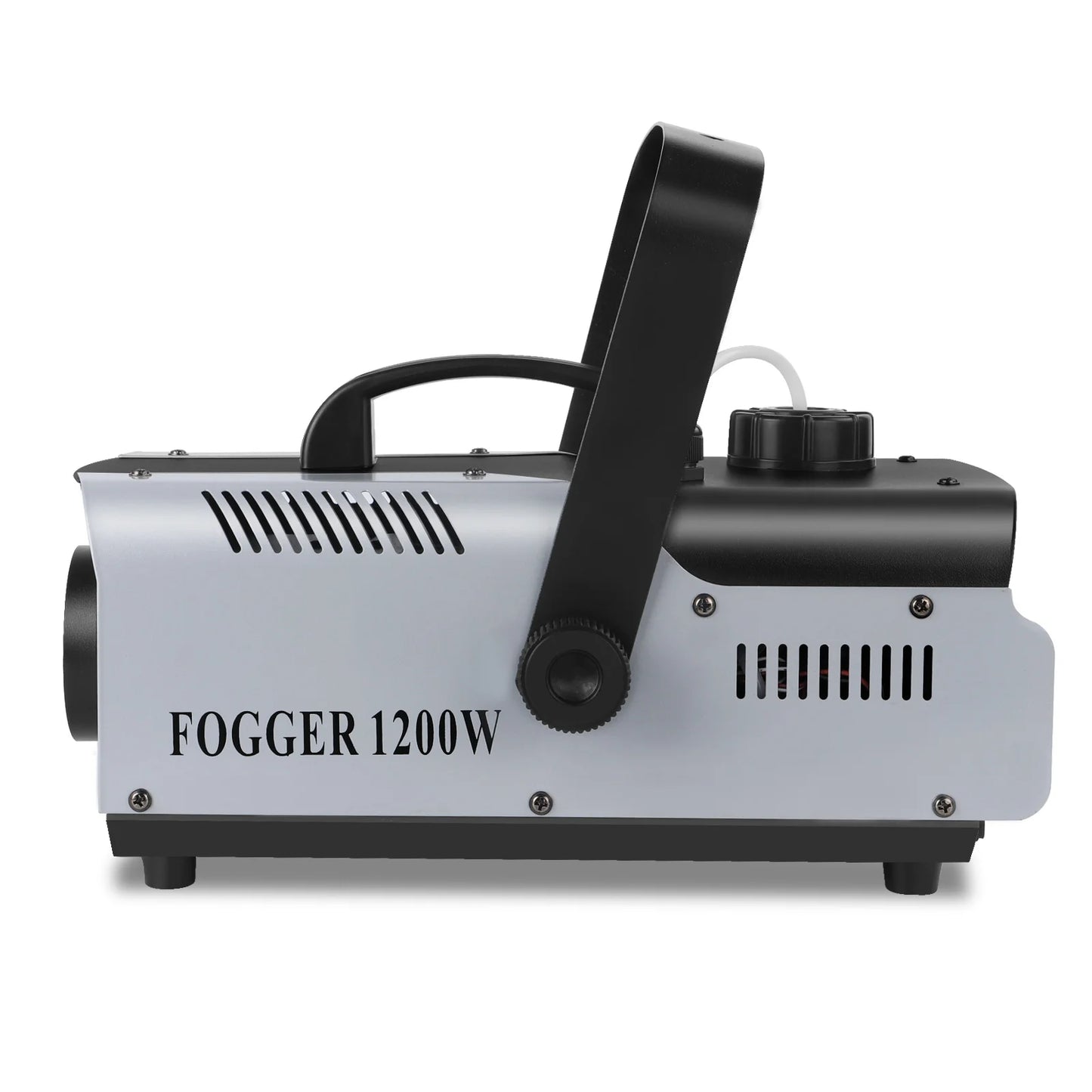 1200W Smoke Machine RGB 6LEDs Lighting Fog Machine Remote Control Stage Smoke Haze Generator for Disco Party Nightclub Wedding