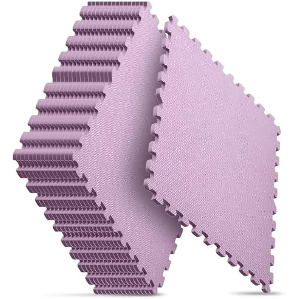 24 in x 24 in x ½ in - 16 Tiles Home Gym Mat, Puzzle Exercise Mat, EVA Interlocking Foam Floor Tiles for Home Workout Equipment
