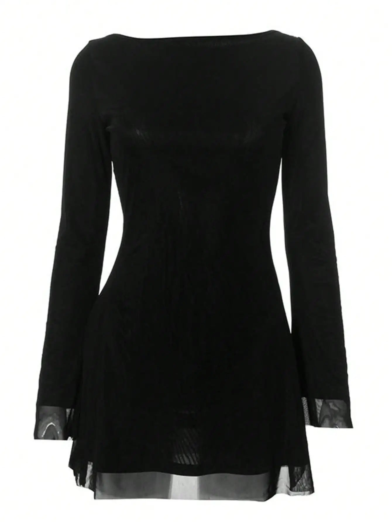 Women's Long Sleeve Bodycon Dress 2025 Sexy Mini Club Party Dress Summer Tight Short Cocktail Night Out Dress