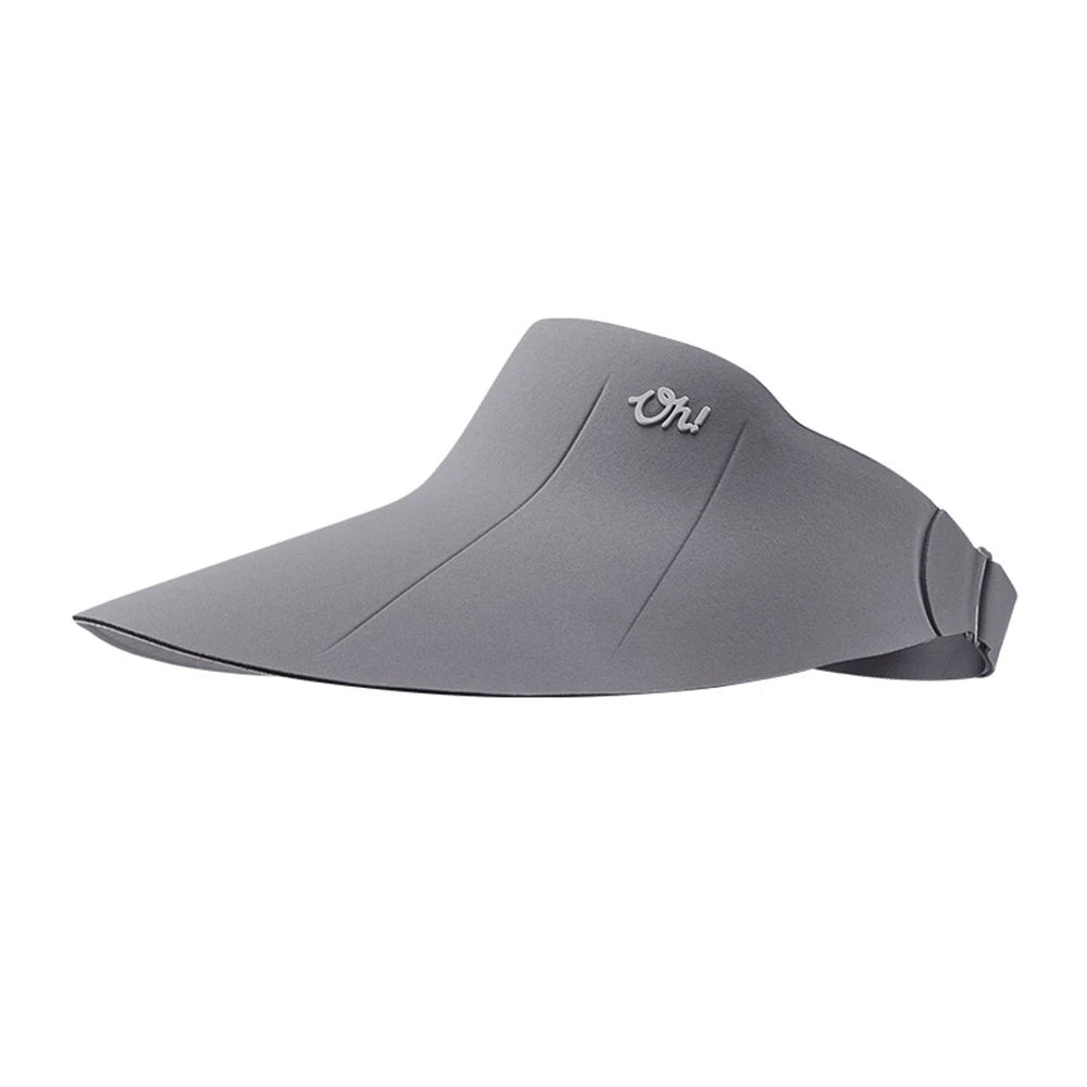 OhSunny Sun Visor 2024 New Portable Soft Breathable UV Protection Cap Unisex Fashion Double Sided Wearing Sunhats for Outdoors