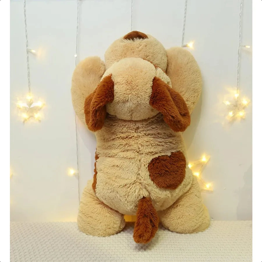 26.8 inch 5 lbs Dog Weighted Stuffed Animals Large Weighted Plush Animal Cute Plush Toy Pillow Gifts for Adults Boys and Girls