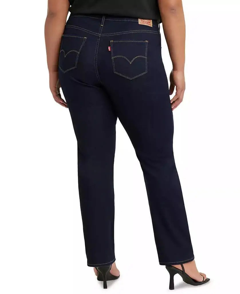 Levi's | Trendy Plus Size 724 High-Rise Straight-Leg Jeans