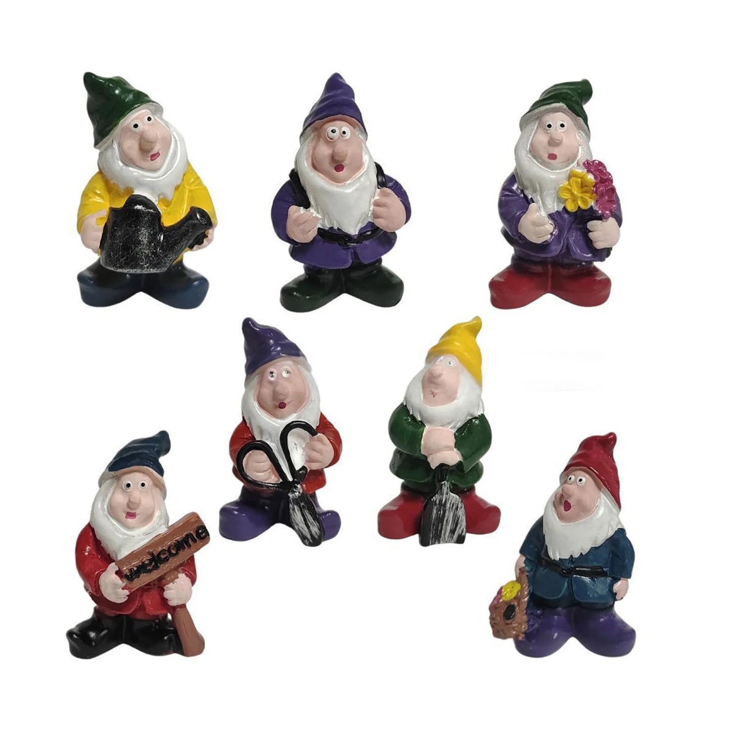 Resin Christmas Gnome Statue Festive Outdoor Sculpture Decor for Garden Lawn Yard Holiday Art Craft Ornament