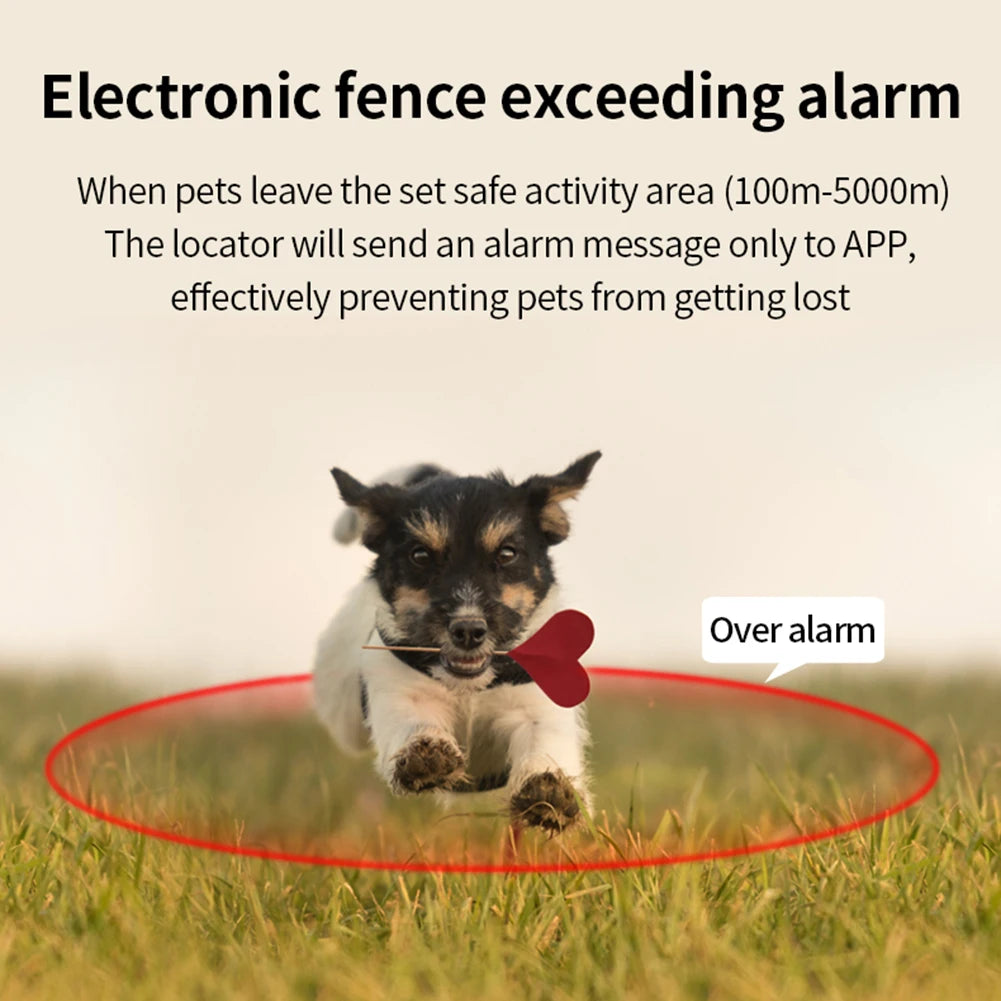 G12 GPS Location Tracker Wearable Collar Pet Tracking Locator Waterproof IP67 Anti-lost Record Multifunctional for Kids Elderly