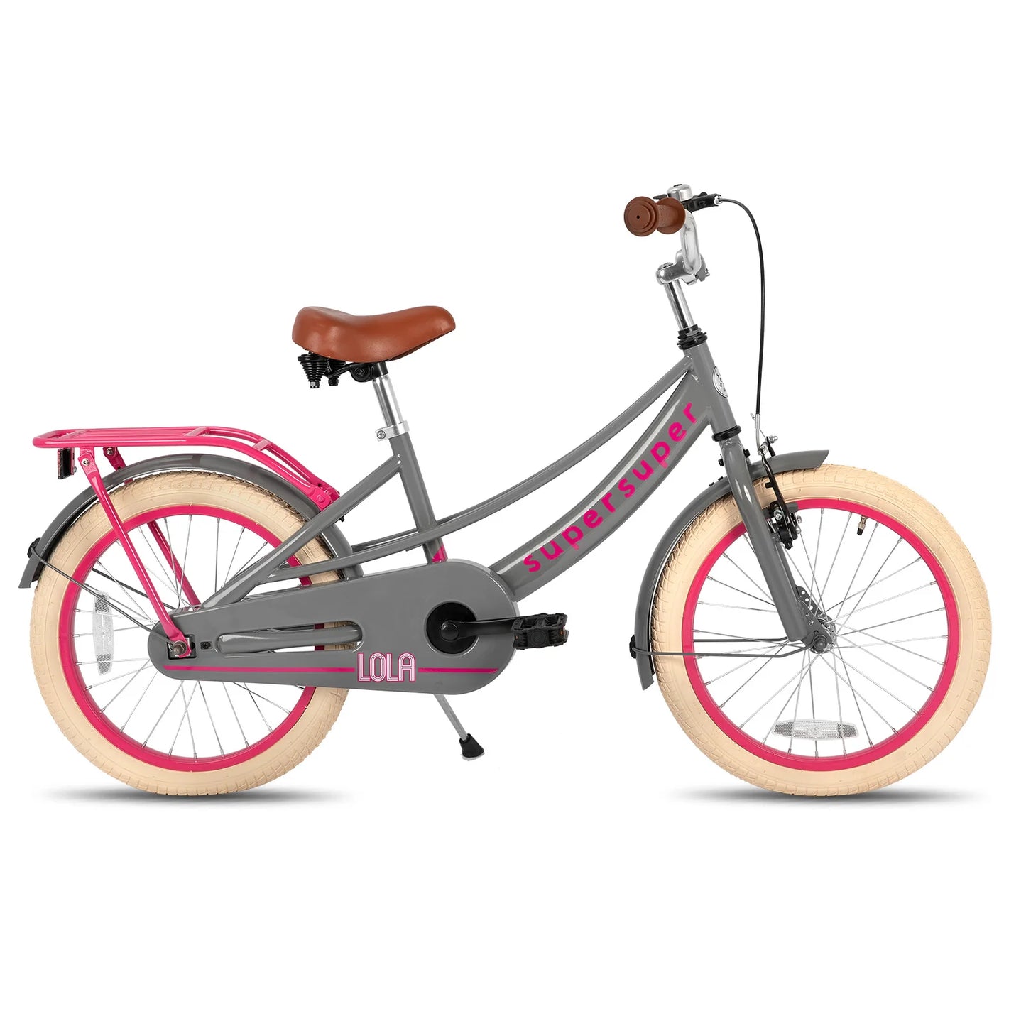 JOYSTAR Petal Girls Bike for Toddlers and Kids, 12 14 16 Kids Bike with Basket for 2-9 Years Old Girls, Kids Bike