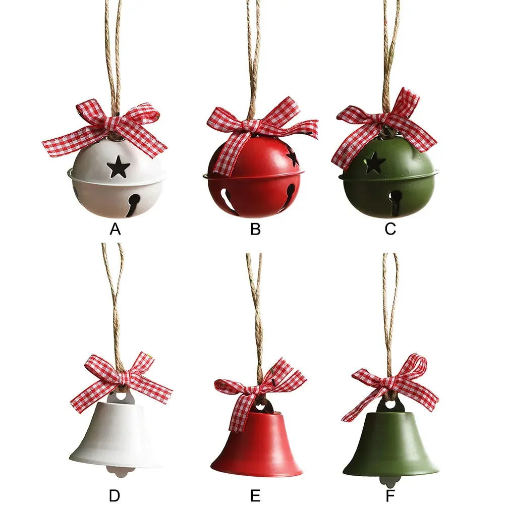 Christmas Bells Jingle Bells Multifunctional Christmas Tree Pendant Exquisite Xmas Hanging Pendant Xmas Party Supplies