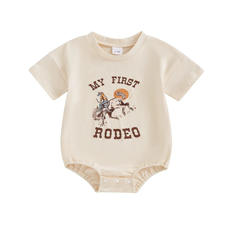 Cute Cartoon Animal Print Sleeveless Romper with Round Neckline for Infants and Toddlers Summer Jumpsuit for Boys and Girls
