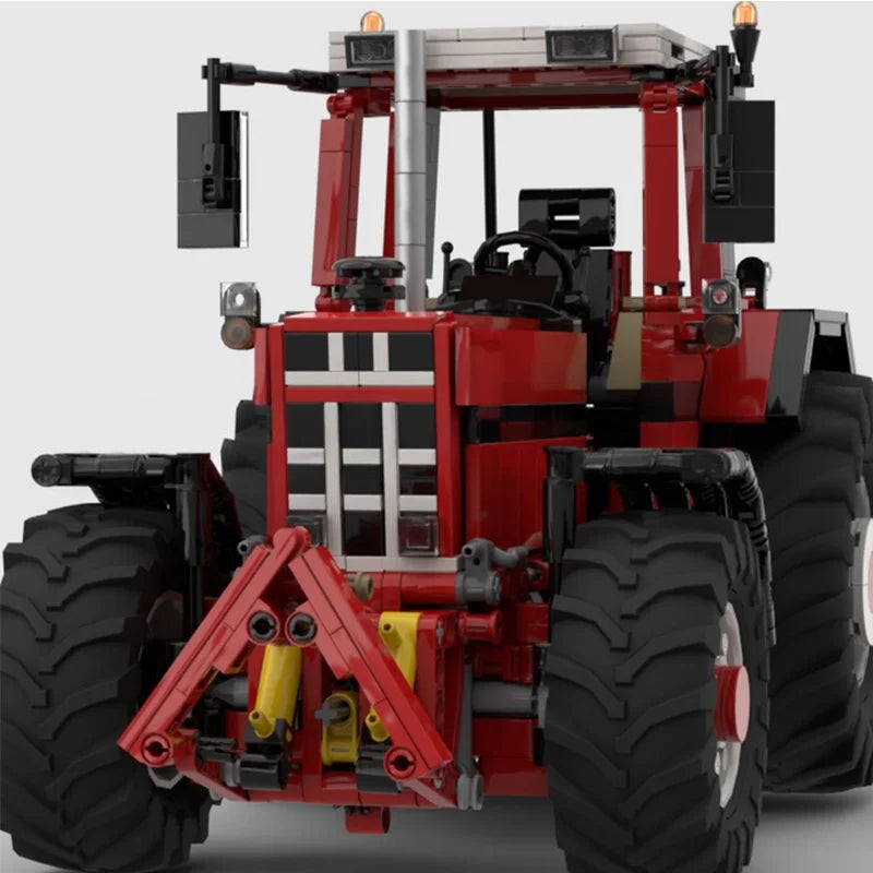 1104-Piece MOC International 1455XL Tractor – Functional Farm Tractor Model, Model Building Blocks, Birthday DIY Toys Gift