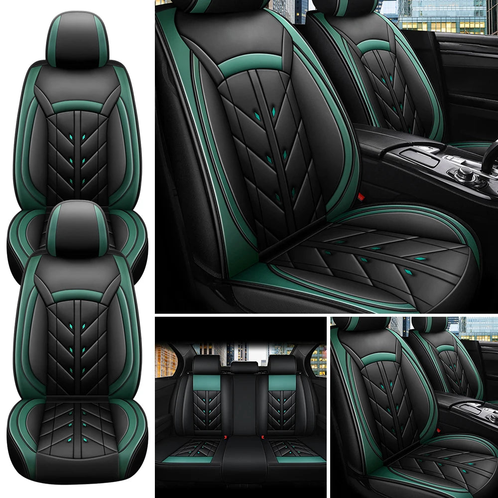 5-Seater Car Seat Cover Full Set Universal Deluxe Waterproof