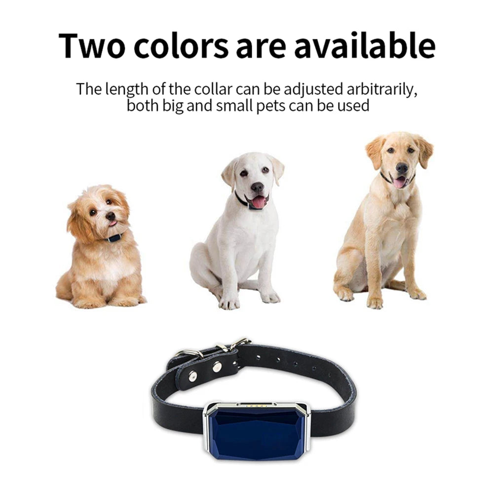 G12 GPS Location Tracker Wearable Collar Pet Tracking Locator Waterproof IP67 Anti-lost Record Multifunctional for Kids Elderly