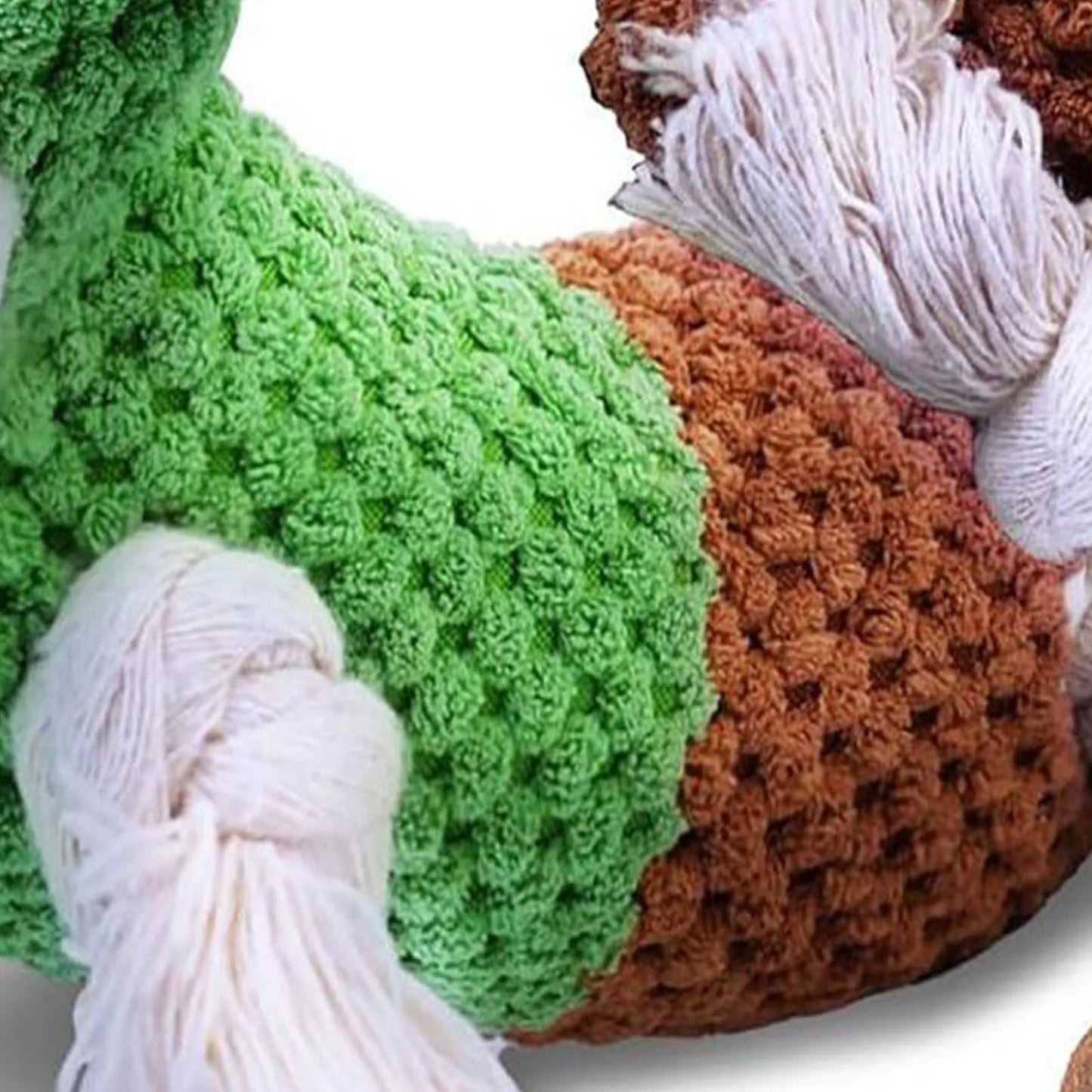 Squeaky Dog Squeaky Dog Cow and Horse Double Headed Plush Dog Chew for Small Medium Large Dogs Plush Squeaky Dog