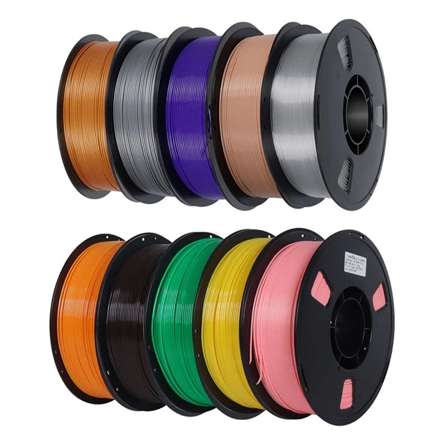 PLA Filament 1.75mm 5kg 10kg 3D Printer Filament Standard 1kg/roll Plastic Spool PLA Black Mix Color Print Material Free Shippin