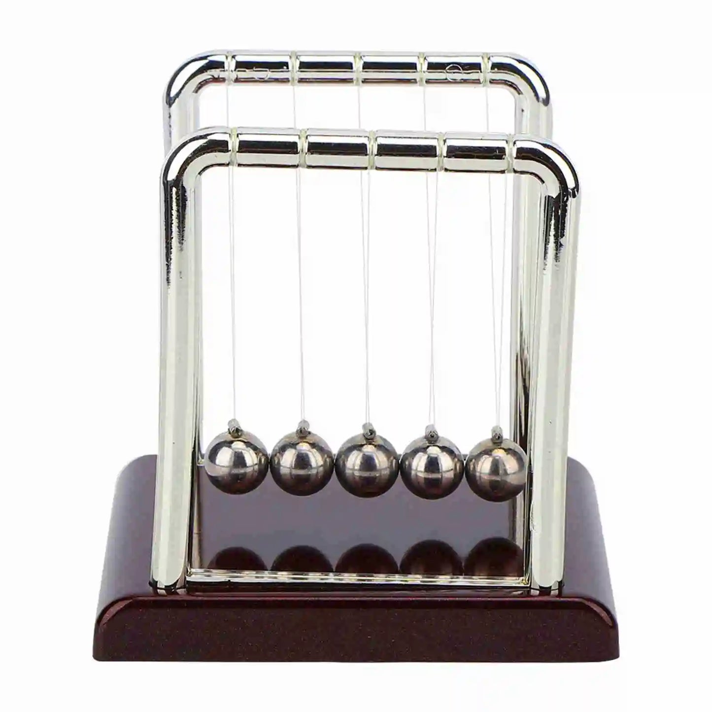 Square Shape Balance Pendulum Ball Toy Home Office Desk Table Ornament Gift