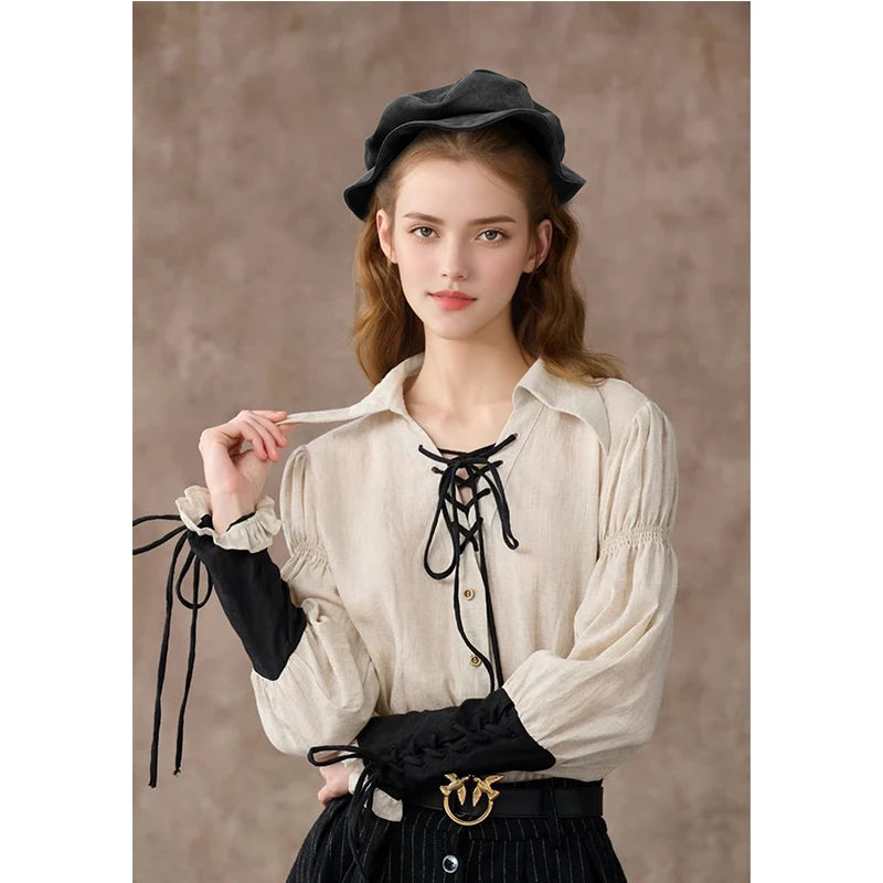 DAZCOS Medieval Tudor Flat Cap Faux Suede Beret Hat Renaissance Festival Costume Accessories French Beret Hats for Men Women