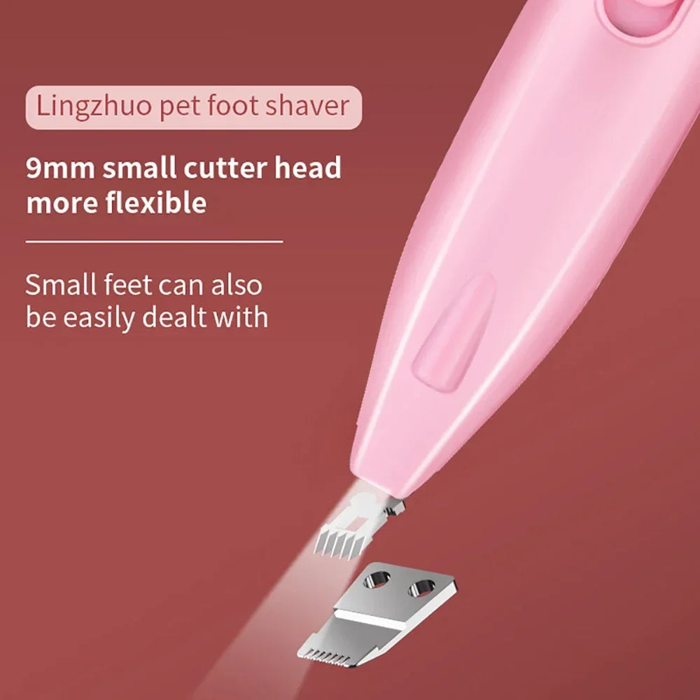 Butt Trimmer Hair Cutter Pet Cat Grooming Trimmer Scissors Dog Foot Hair Hairdresser Pedicator Ear Electric Dog Professional