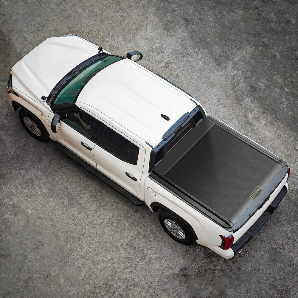 Retractable Truck Bed Tonneau Cover for 2022 2023 2024 2025 Toyota Tundra (5.5' /65.6") Hard Truck Bed Cover Key Lock
