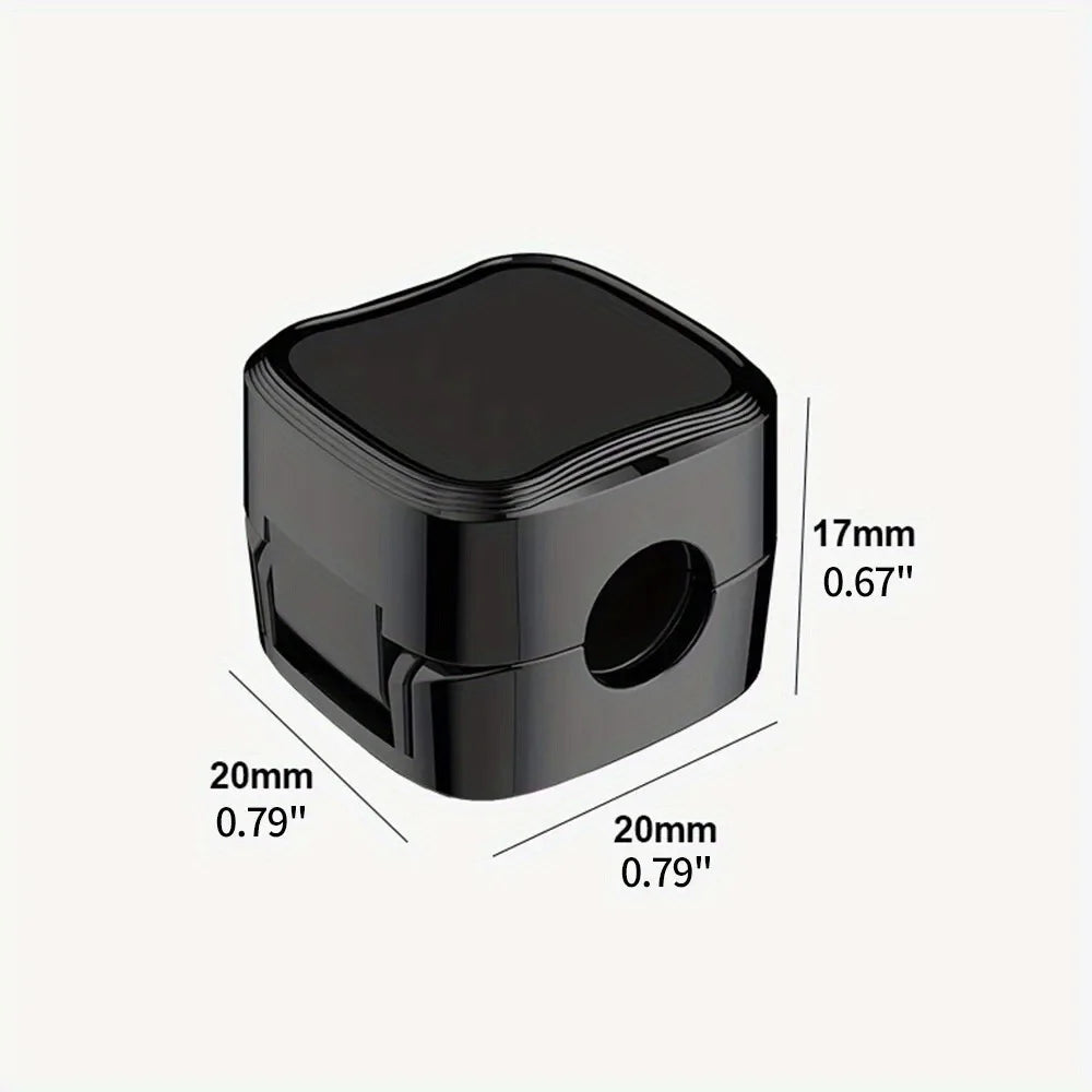 Black Magnetic Cable Management Clips (6pcs): The Perfect Phone Charging Cord Holder