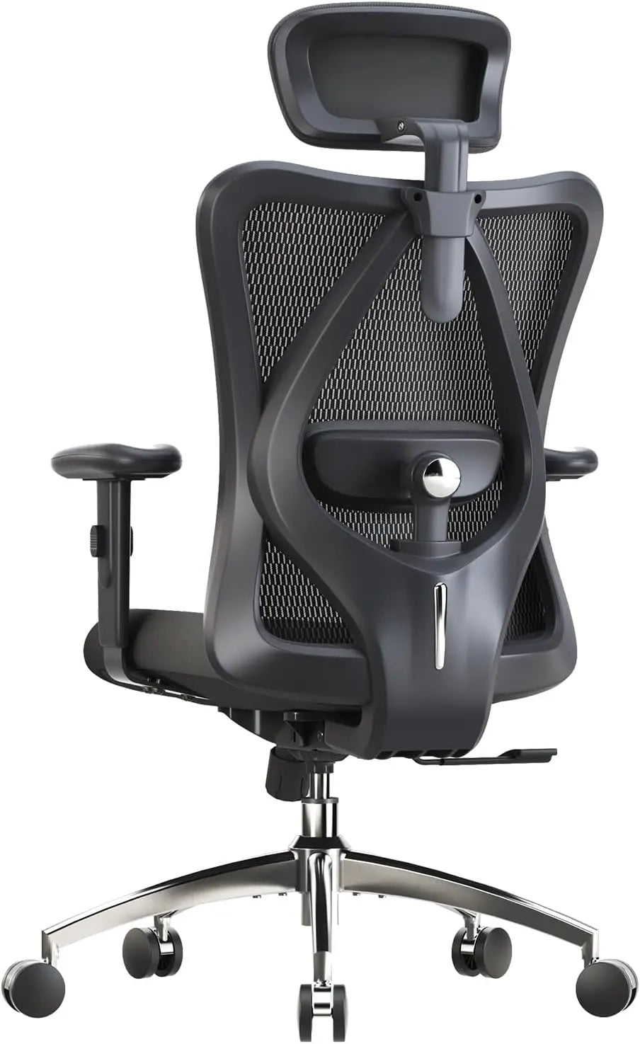 M18 Ergonomic Office Chair for Big and Tall People Adjustable Headrest with 2D Armrest Lumbar Support