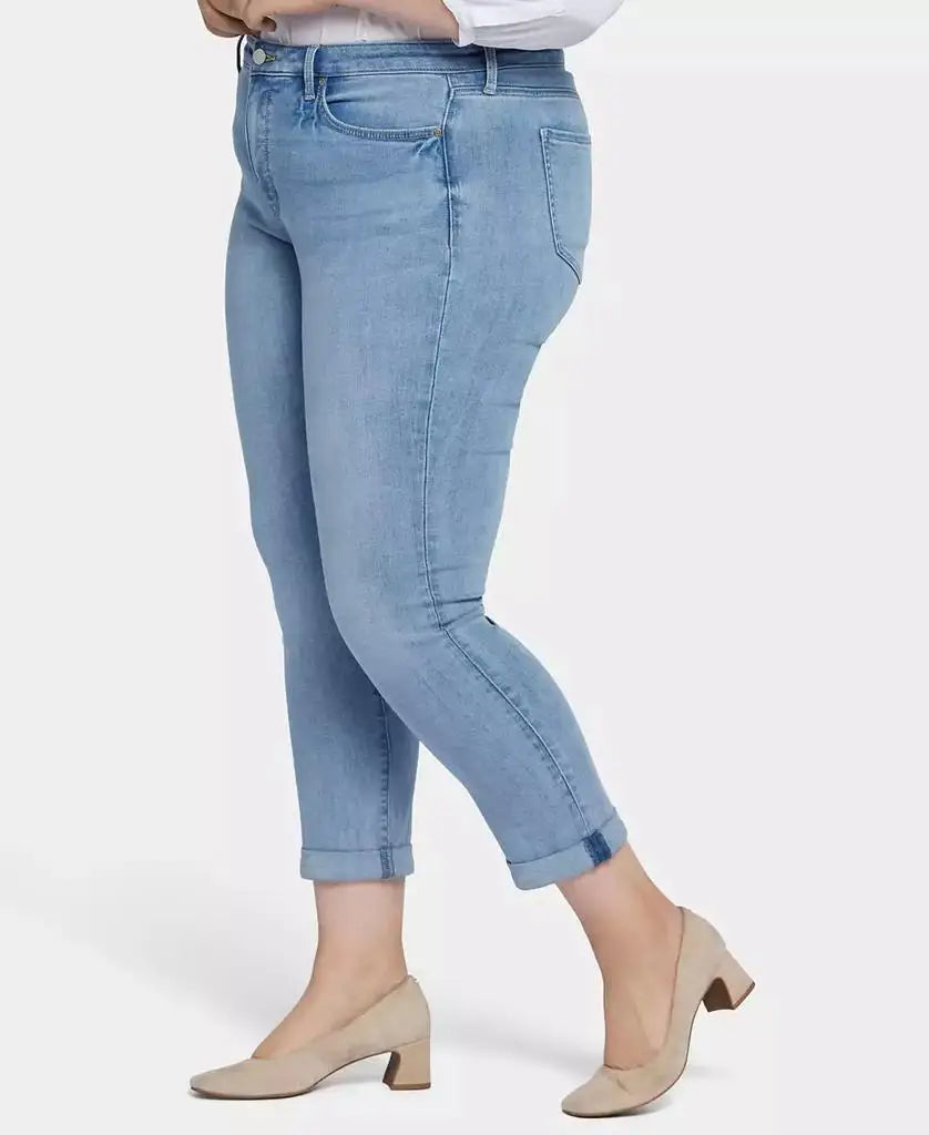 NYDJ | Plus Size Sheri Slim Ankle Jean with Roll Cuffs