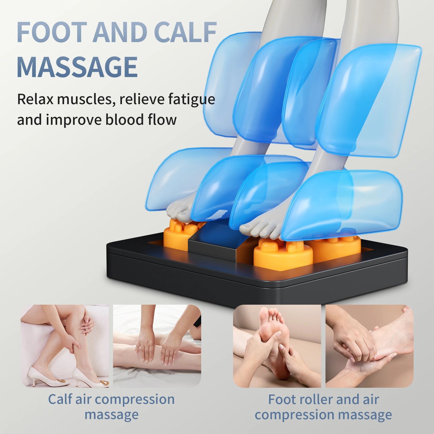1 Year Warranty USA Local Delivery 4D Airbag Zero Gravity full body Massage Chair Home 3D Foot Roller Shiatsu Office Chair