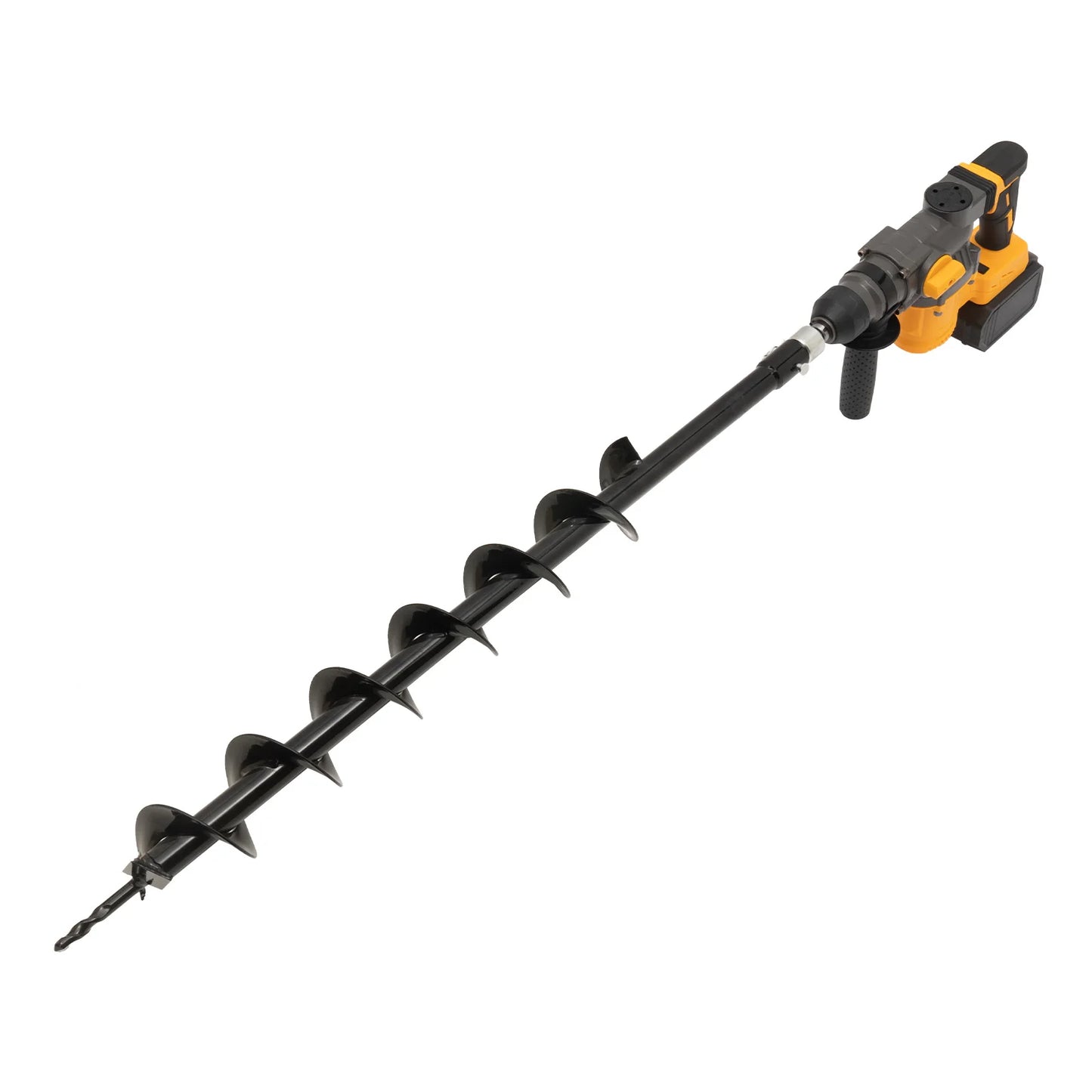 Cordless Rotary Hammer Drill brushless Gas Powered Post Hole Digger for Drilling