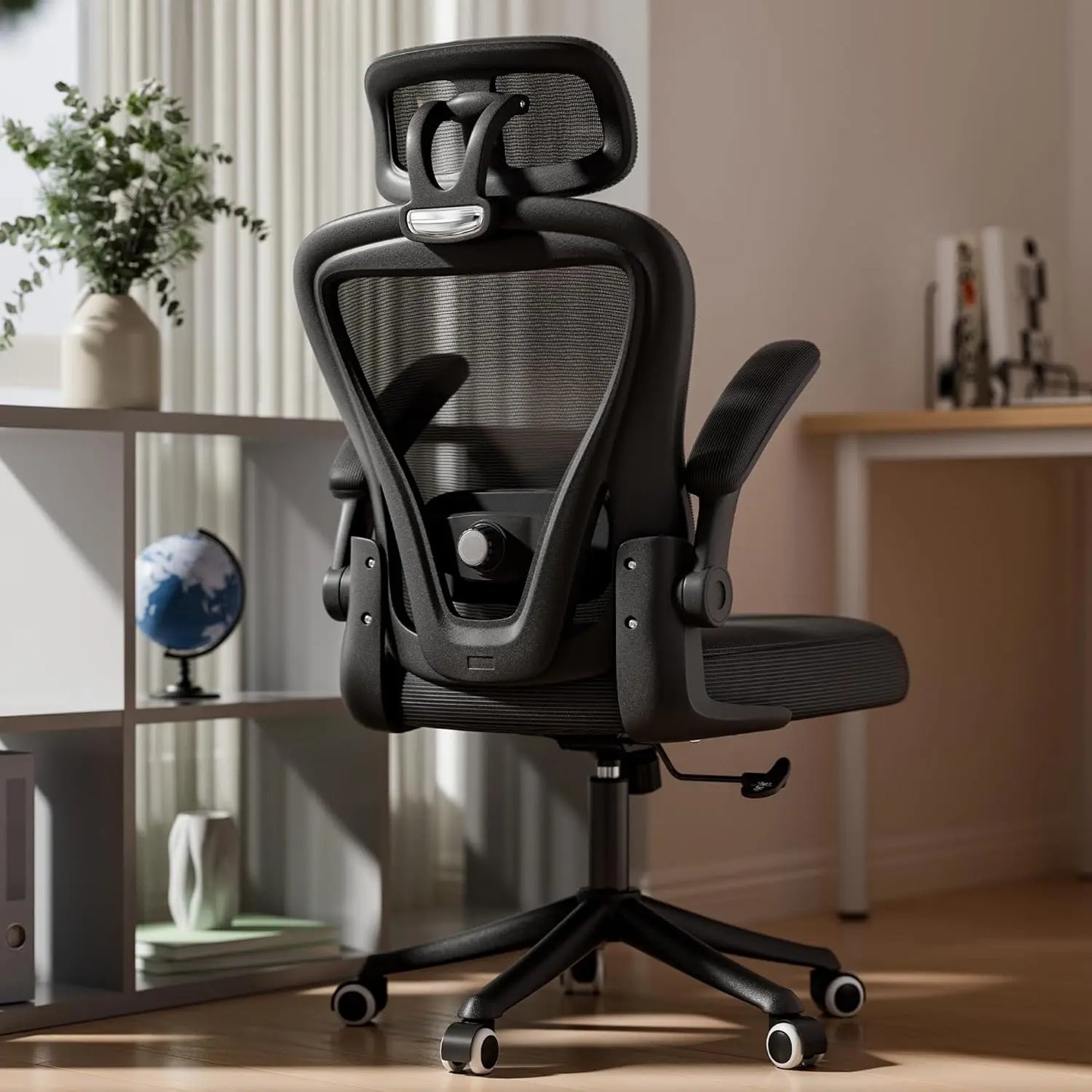 Computer Desk Chair, Ergonomic Office Chair M903 with Wheels, High Back Mesh Office Chair with Adjustable Lumbar Support
