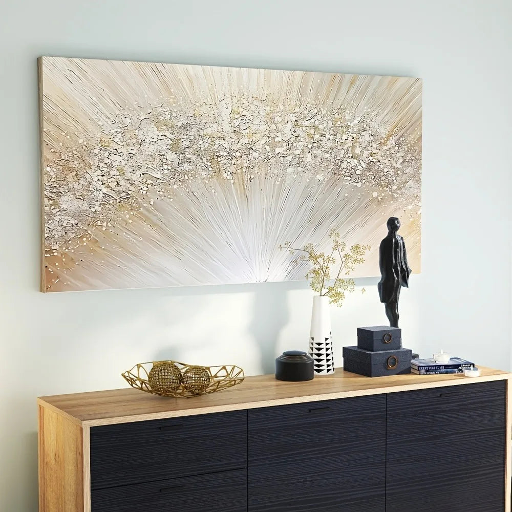 Twisting and bending of lines:Visual flow in abstract paintings,suitable for interior decoration,1.5 inch thick pine solid frame