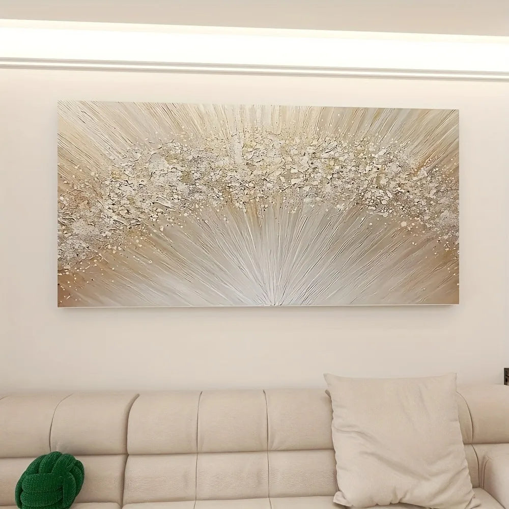 Twisting and bending of lines:Visual flow in abstract paintings,suitable for interior decoration,1.5 inch thick pine solid frame