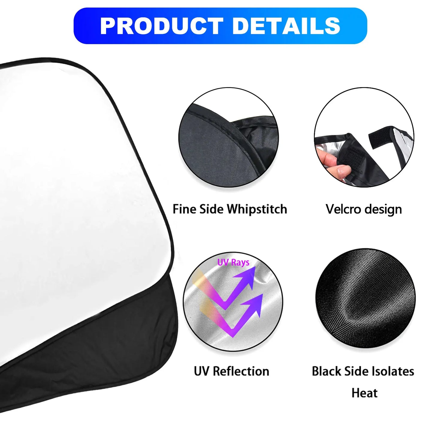 For Honda Civic 2006 2007 2008 2009 2010 2011 Car Windshield Sunshade Cover Front Window Sun Shade Visor UV Protect Accessories