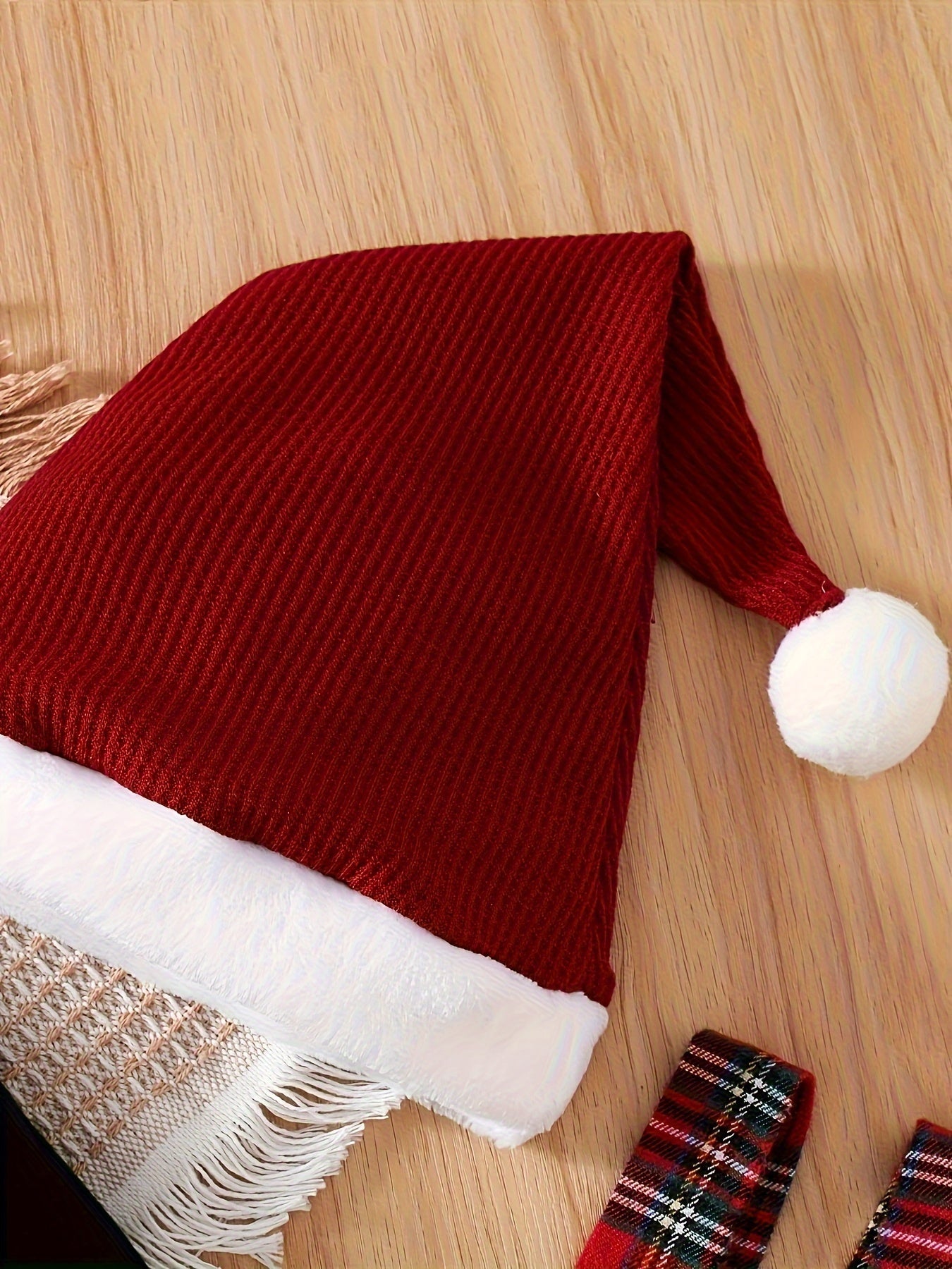 3pcs Baby Boys' Christmas Outfit Set - Elegant Black & Red Formal attire with, Long Sleeve Jumpsuit & Red Bib Pants, Easy-diaper change snaps, Holiday Party & Photo Shoot Clothing for Boys (Christmas Hat Included) - Ideal Chr