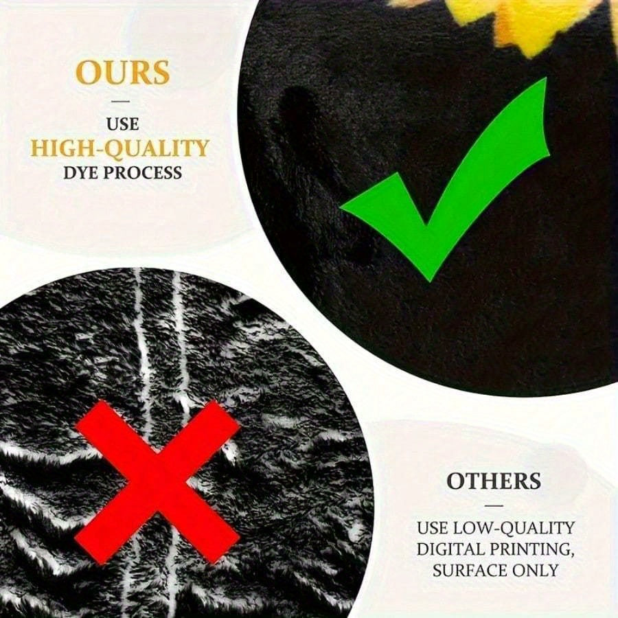 Vibrant Dinosaur Truck Flannel Blanket - 280gsm Heavyweight 100% Polyester All-Season Soft & Durable, Cartoon Dinosaur Design with T-Rex, Triceratops