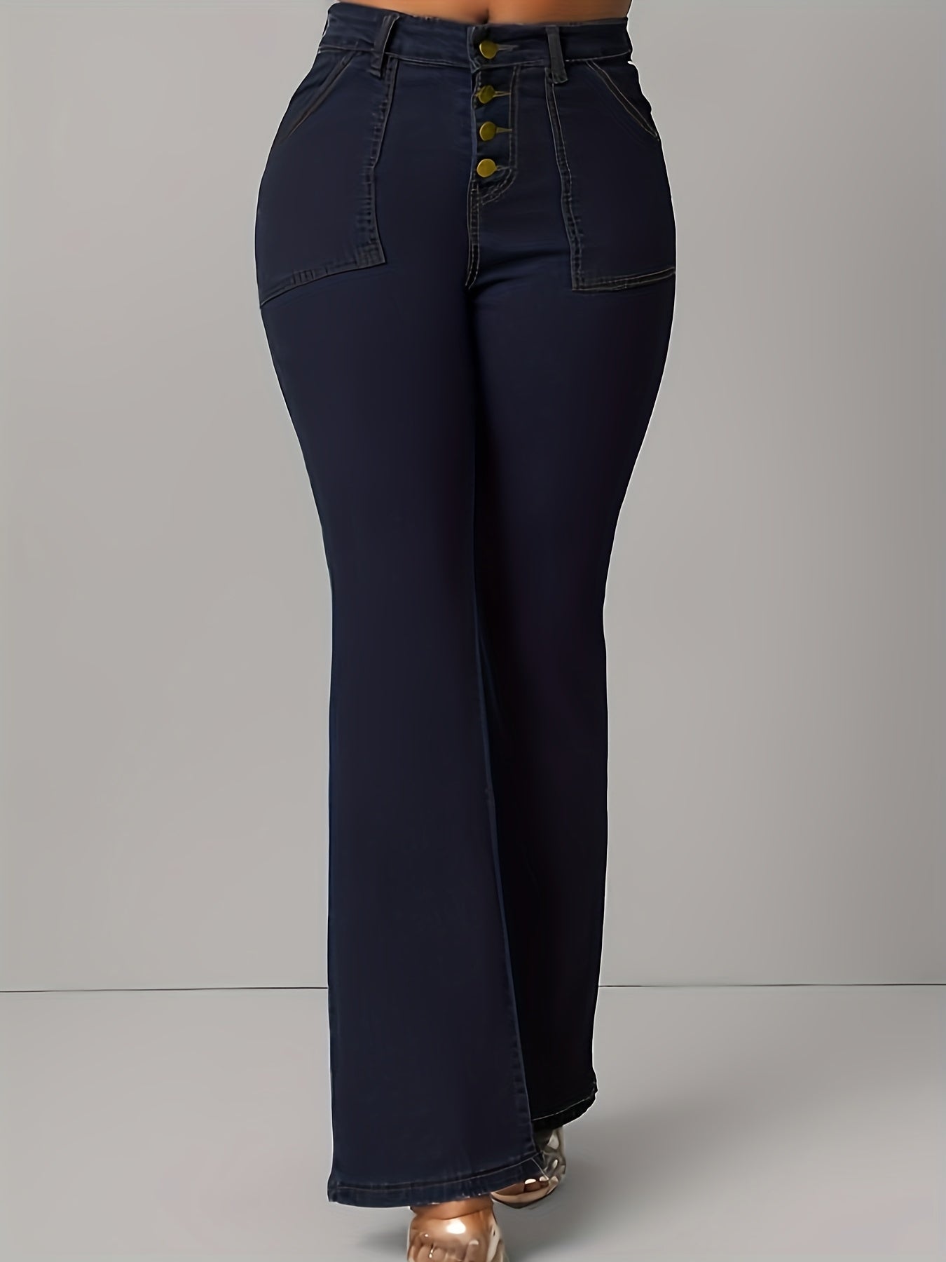 Plus-size Women's Fashion Casual Slim Elegant Plus-size Trousers