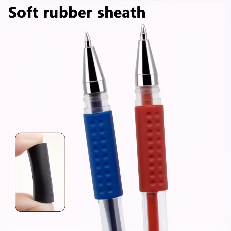 100pcs Neutral Pen Gel Pens Set Black Blue Red Gel Pen Bullet Tip 0.5mm - Including 40pcs Black + 30pcs Blue + 30pcs Red - Suitable for Office And Home Writing