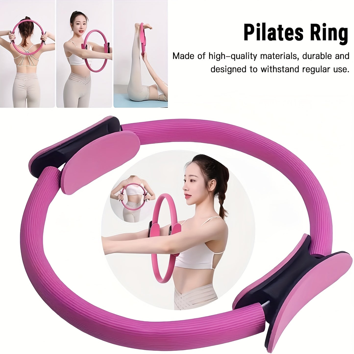 11pcs Yoga Fitness Set, Elastic Band, Latex Hip Band, Latex Resistance Band, Yoga Ball, Stretching Band, Pilates, Abdominal Band for Hip Exercise, Yoga Ball, Resistance Band, Yoga Ball for Stretching