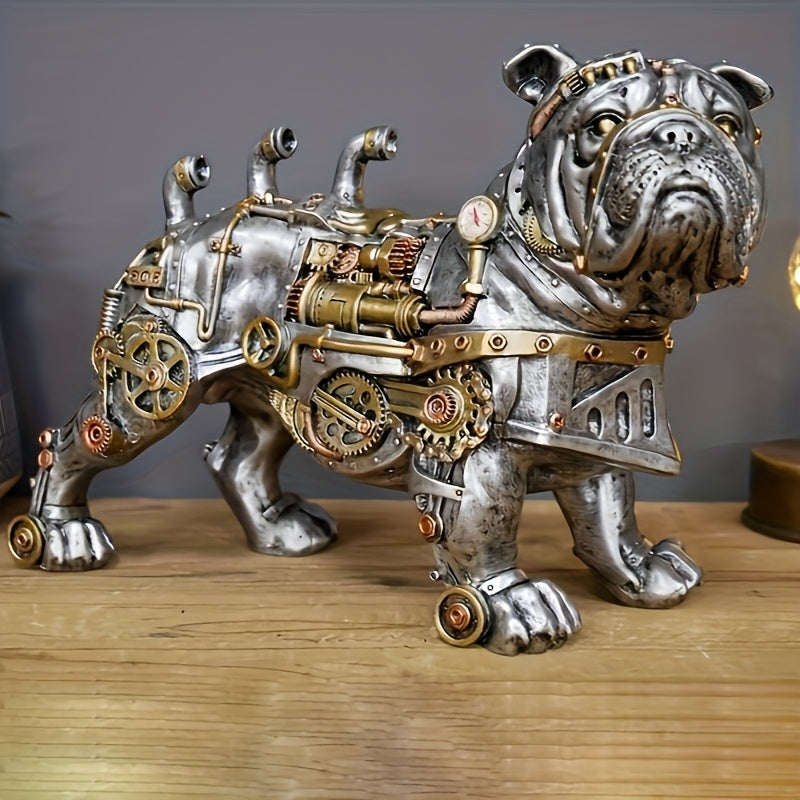Style Animal Sculpture Mechanical Animal Ornament Decoration Heavy Industry Decoration Resin Mechanical Decoration