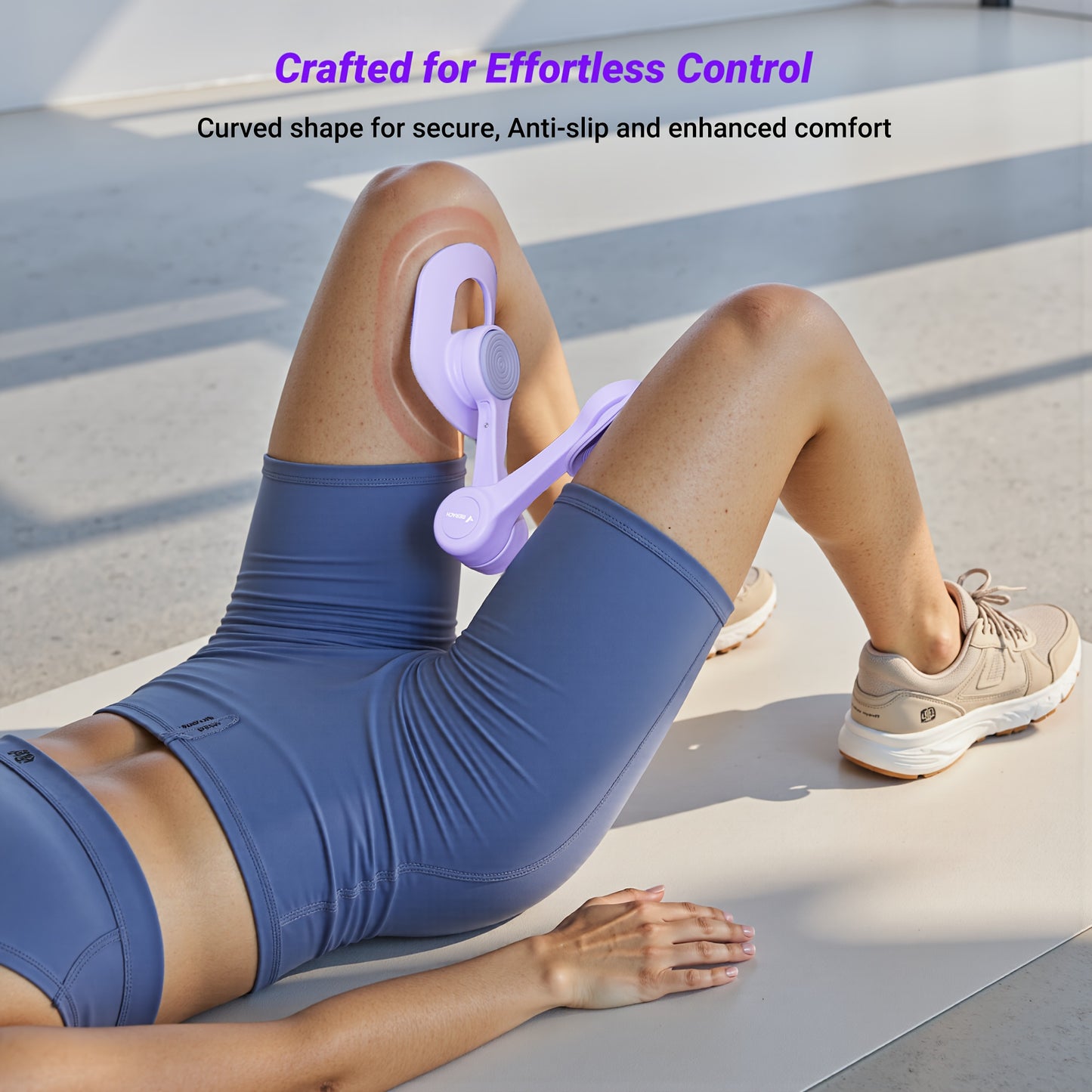 1 MERACH Thigh Trainer, Pelvic Floor Muscle Trainer | Inner Thigh Exercise Workout Equipment for Home, Strengthening Device for Women, Polypropylene, Available in, Pink