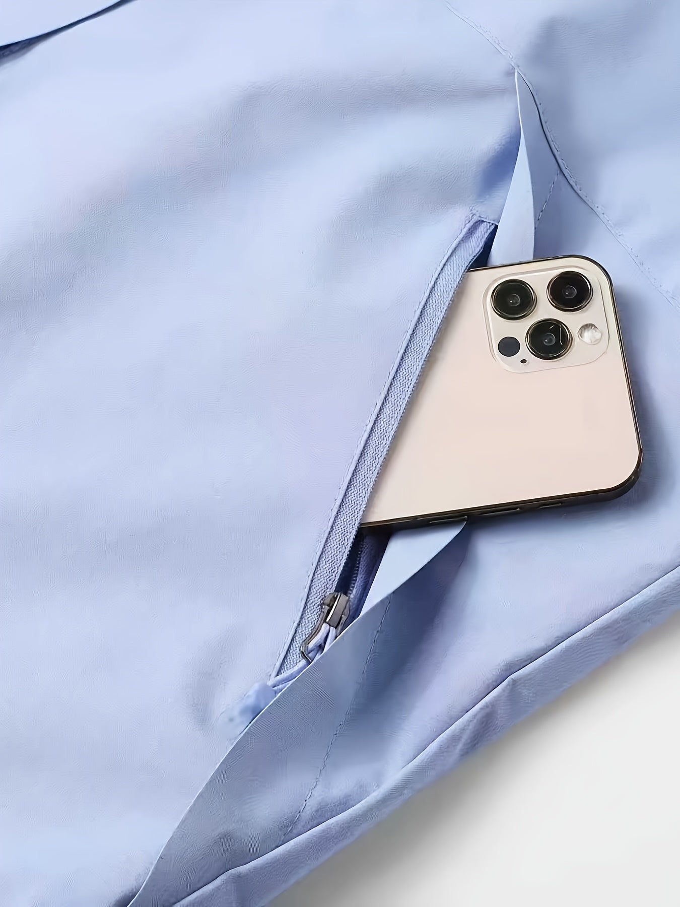 Women'S High Quality Windproof Hooded Raincoat - Lightweight Windbreaker Jacket with Full-Zip Front, Full-Zip Hooded Design, Full-Zip Pockets & Adjustable Hem - Heavy-Duty Windproof & High Quality Outerwear for Hiking, Skiing