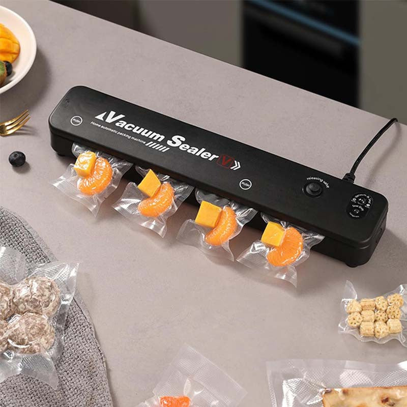 Vacuum Sealer Machine, with 50pcs Seal Bags for Food Saver Storage and Sous Vide, Automatic Air Food Sealing System